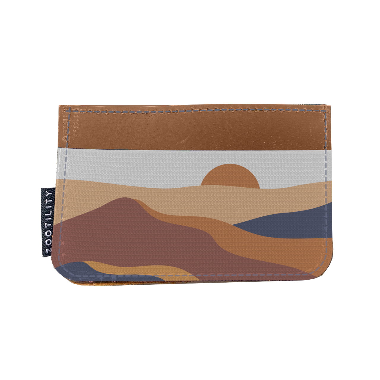 Leather Card Holder Wallet - Prints