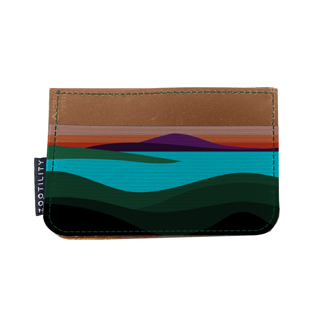 Leather Card Holder Wallet - Prints