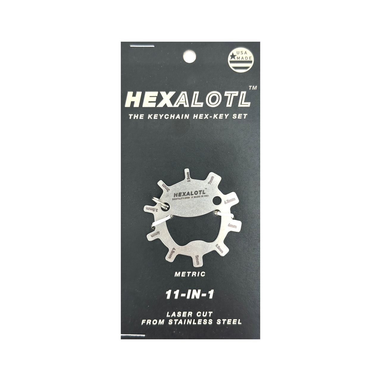 Hexalotl™ 11-in-1 Hex-Key Set