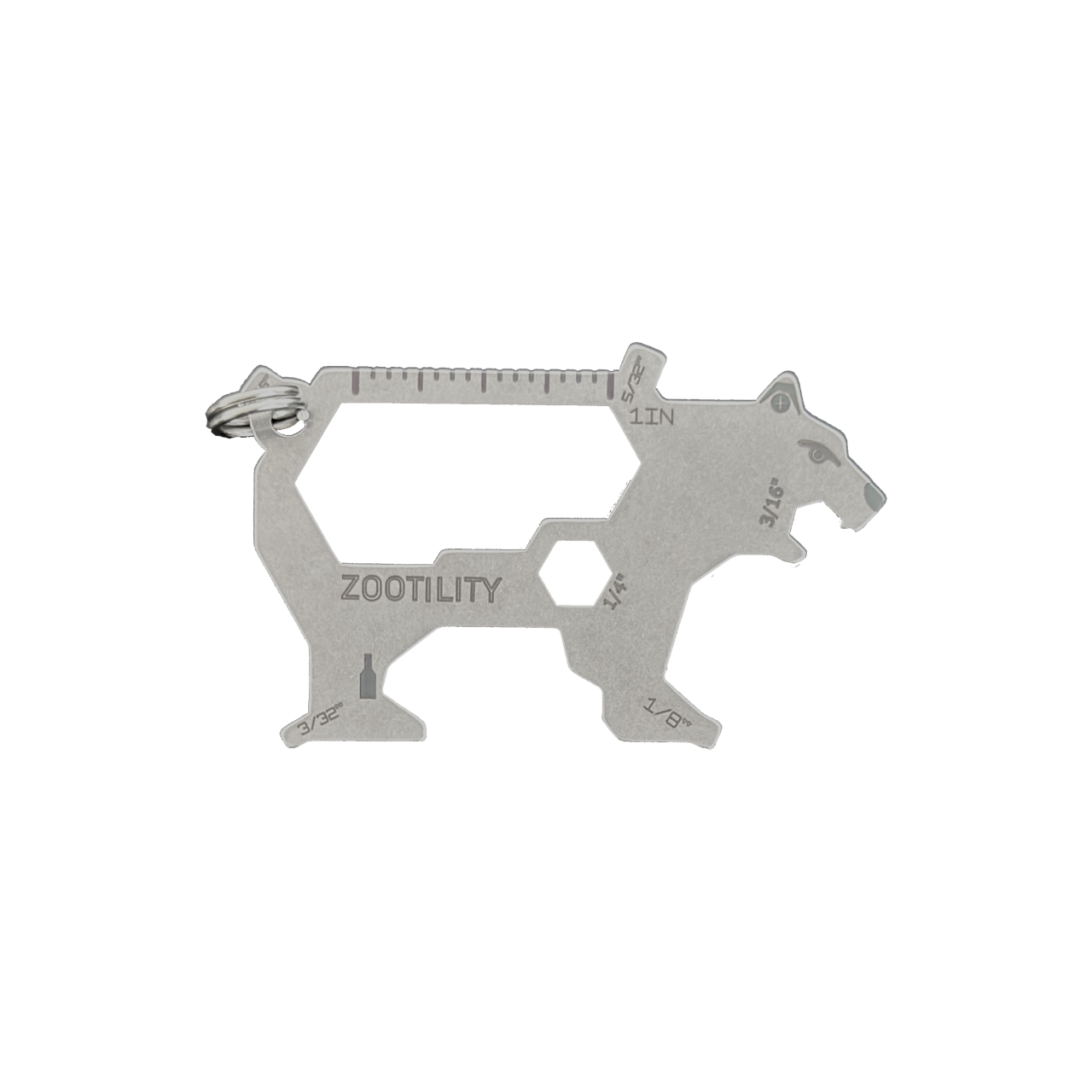 Bear Key 12-in-1 Keychain Mult-Tool