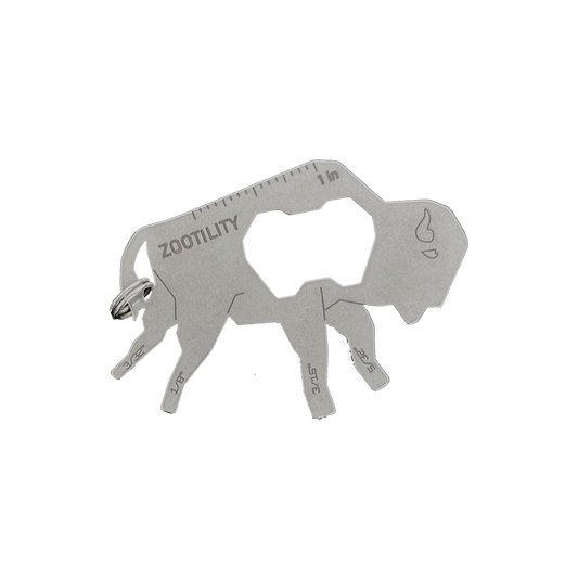 Buffalo Bit™ 7-in-1 Keychain Multi-Tool