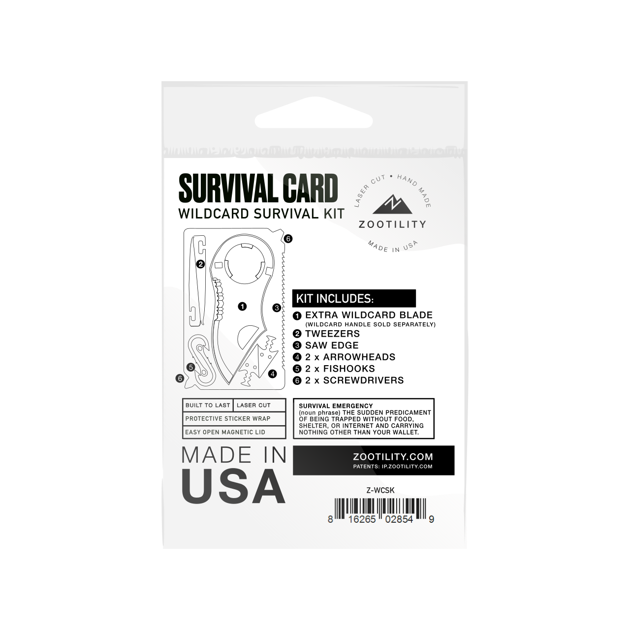 WildCard® Survival Kit