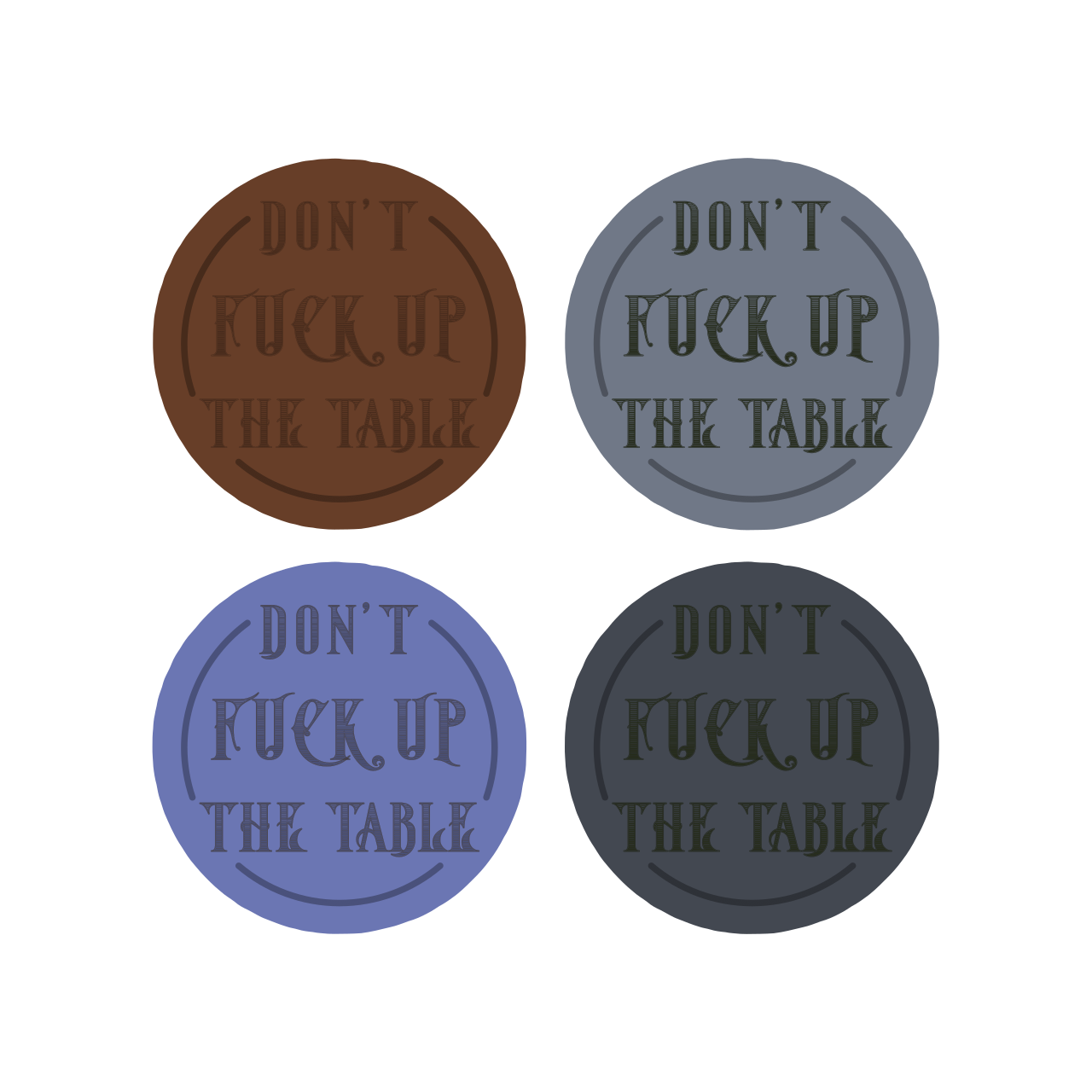 Felt Coaster 4-Pack