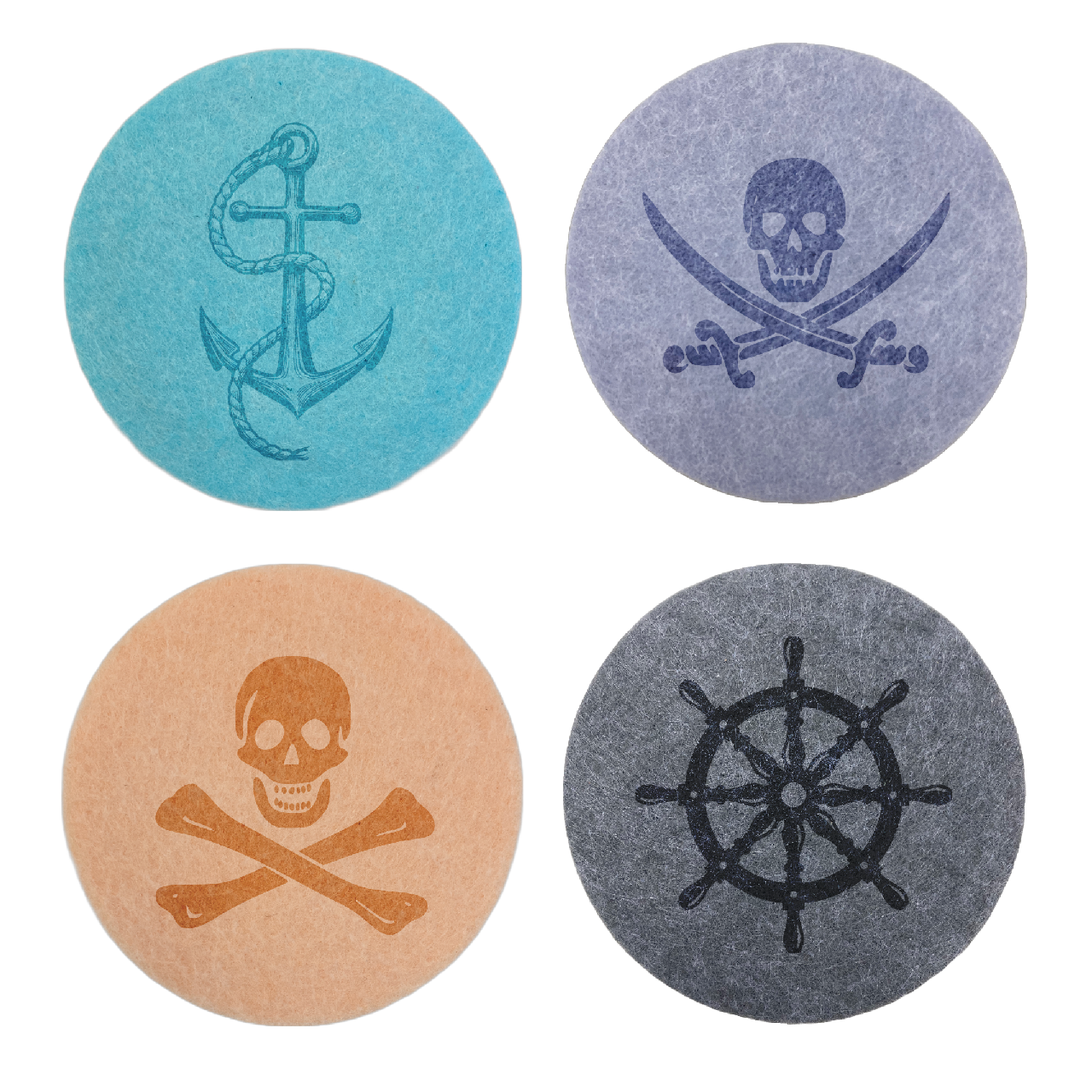 Felt Coaster 4-Pack