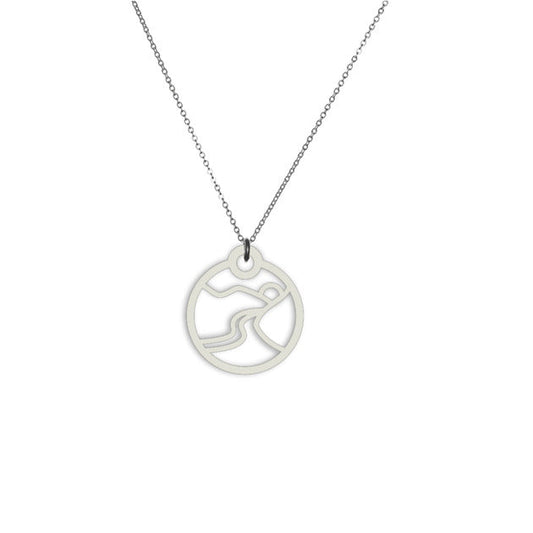Stainless Outdoor Necklace Lifestyle Image