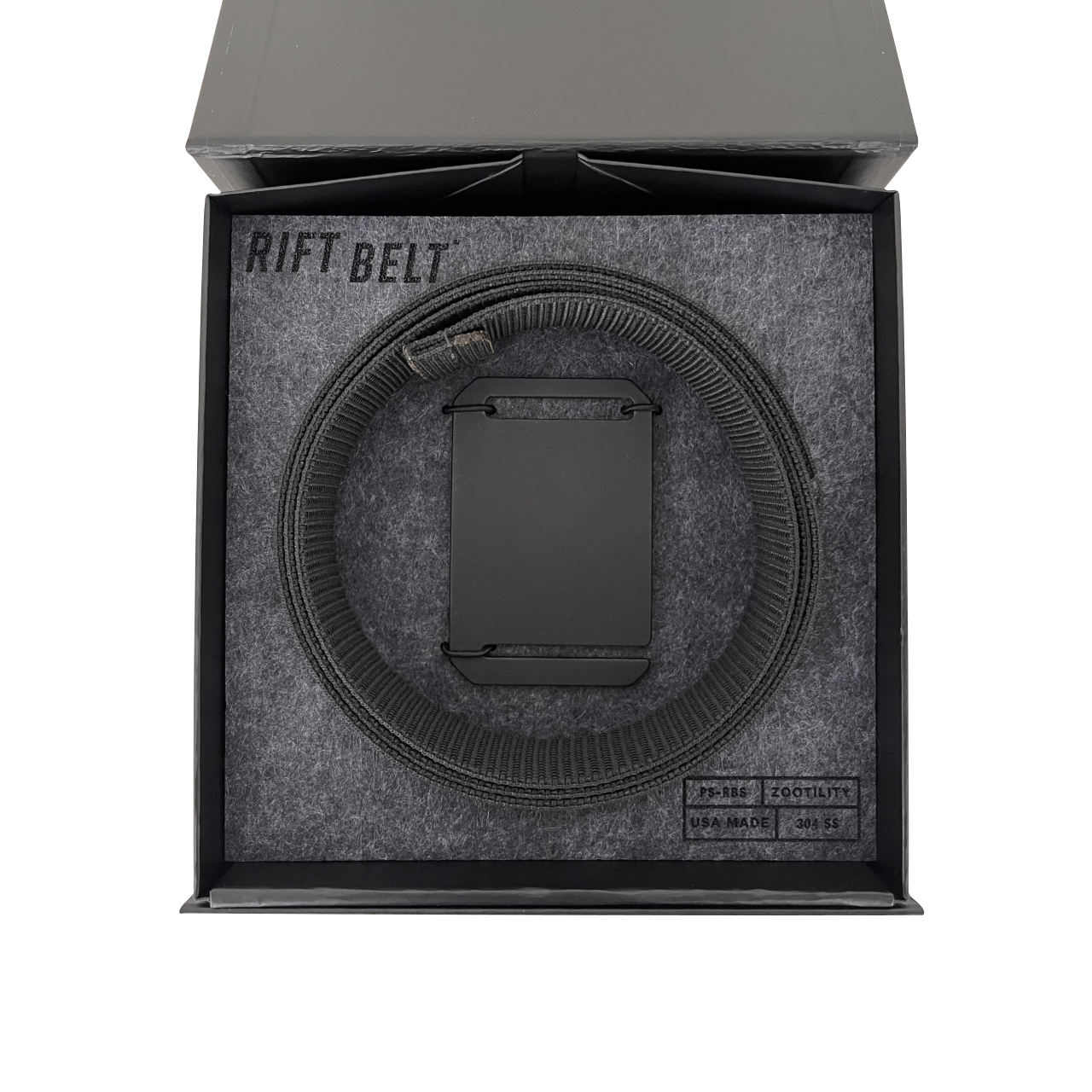 The Rift Belt™ - Black Aluminum