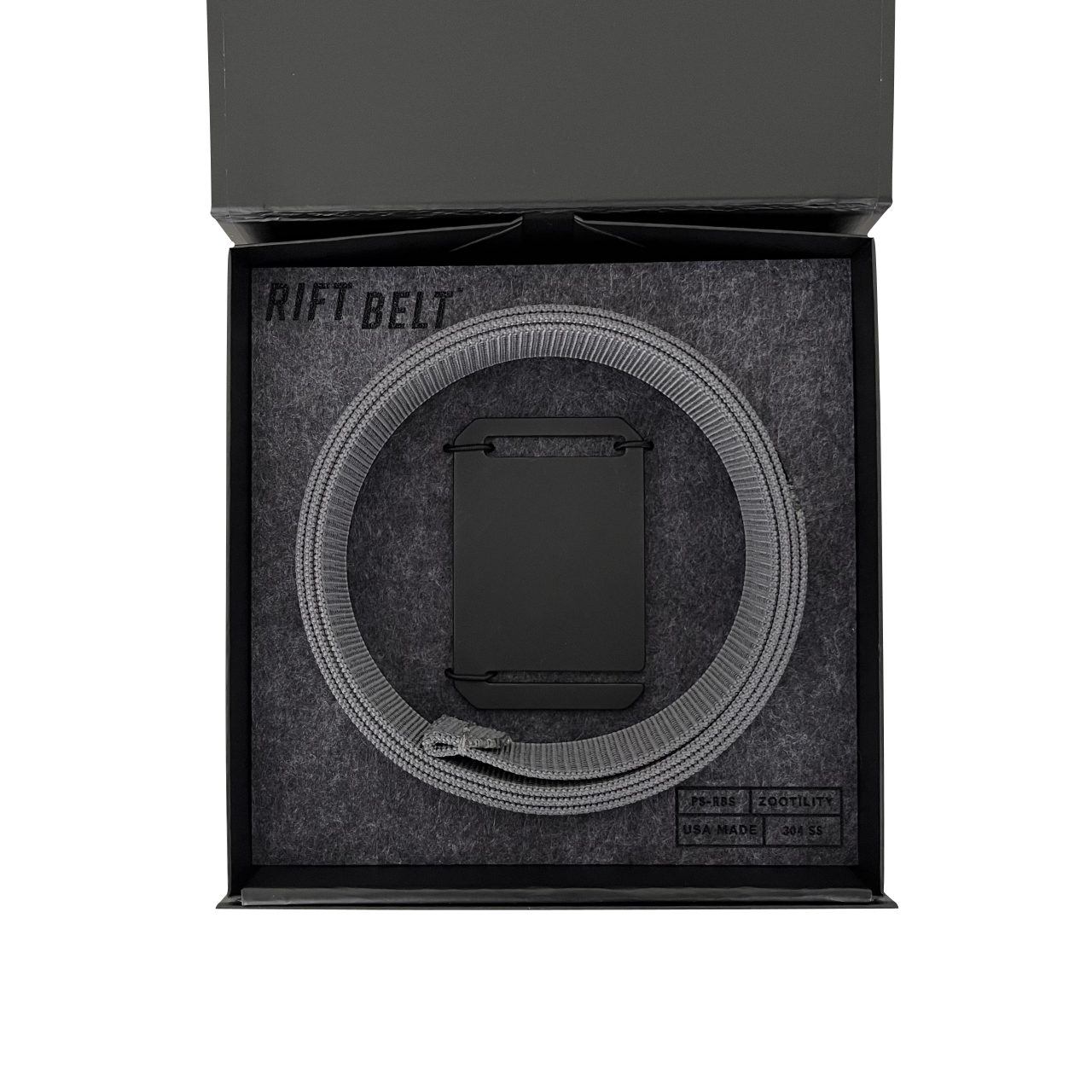 The Rift Belt™ - Black Aluminum