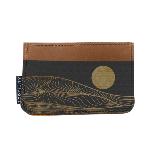 Leather Card Holder Wallet - Prints