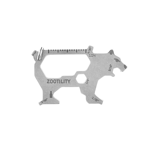 Bear Key 12-in-1 Keychain Mult-Tool