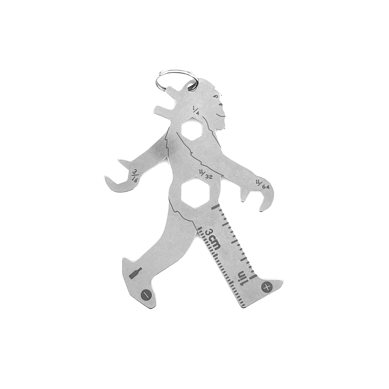 Bigfoot 11-in-1 Keychain Multi-Tool