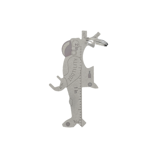 GalaxKey Astronaut Keychain Pocket 8-in-1 Multi-Tool Stainless