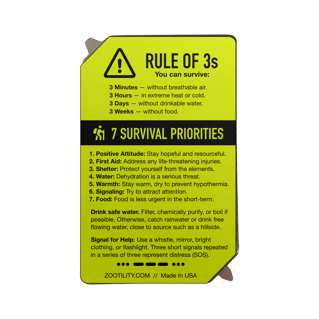 WildCard® Survival Kit