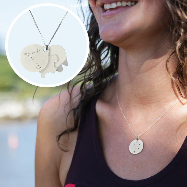 Tūlry 8-in-1 Zodiac Necklace Lifestyle Image