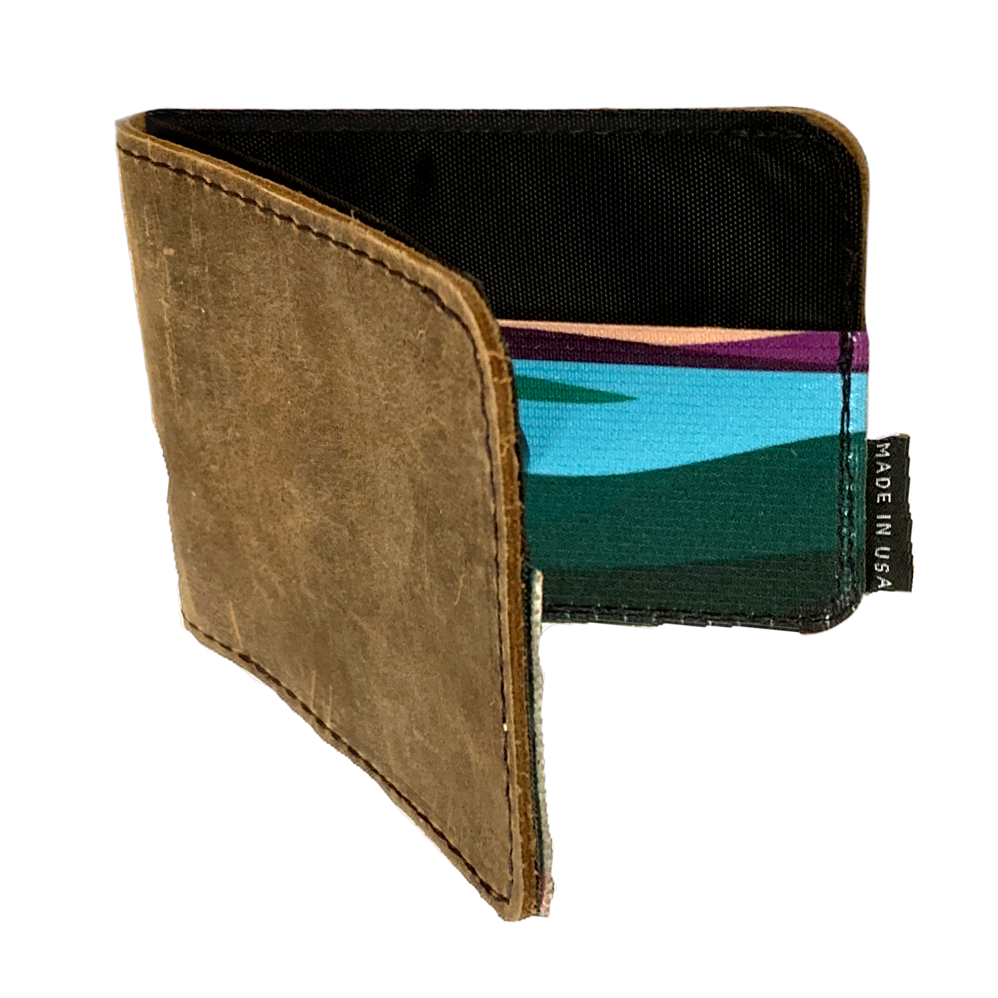 Leather Fold Wallet - Prints