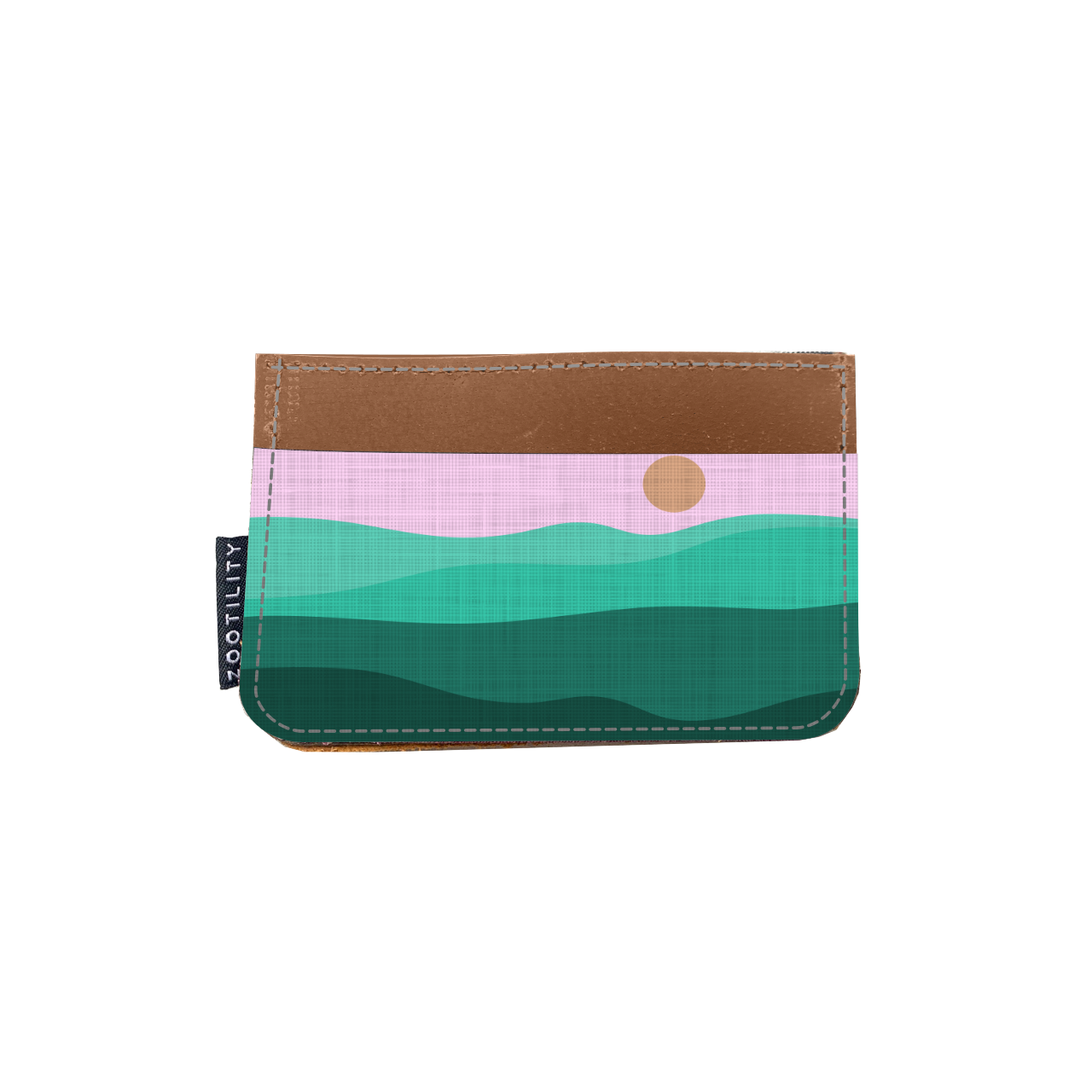 Leather Card Holder Wallet - Prints