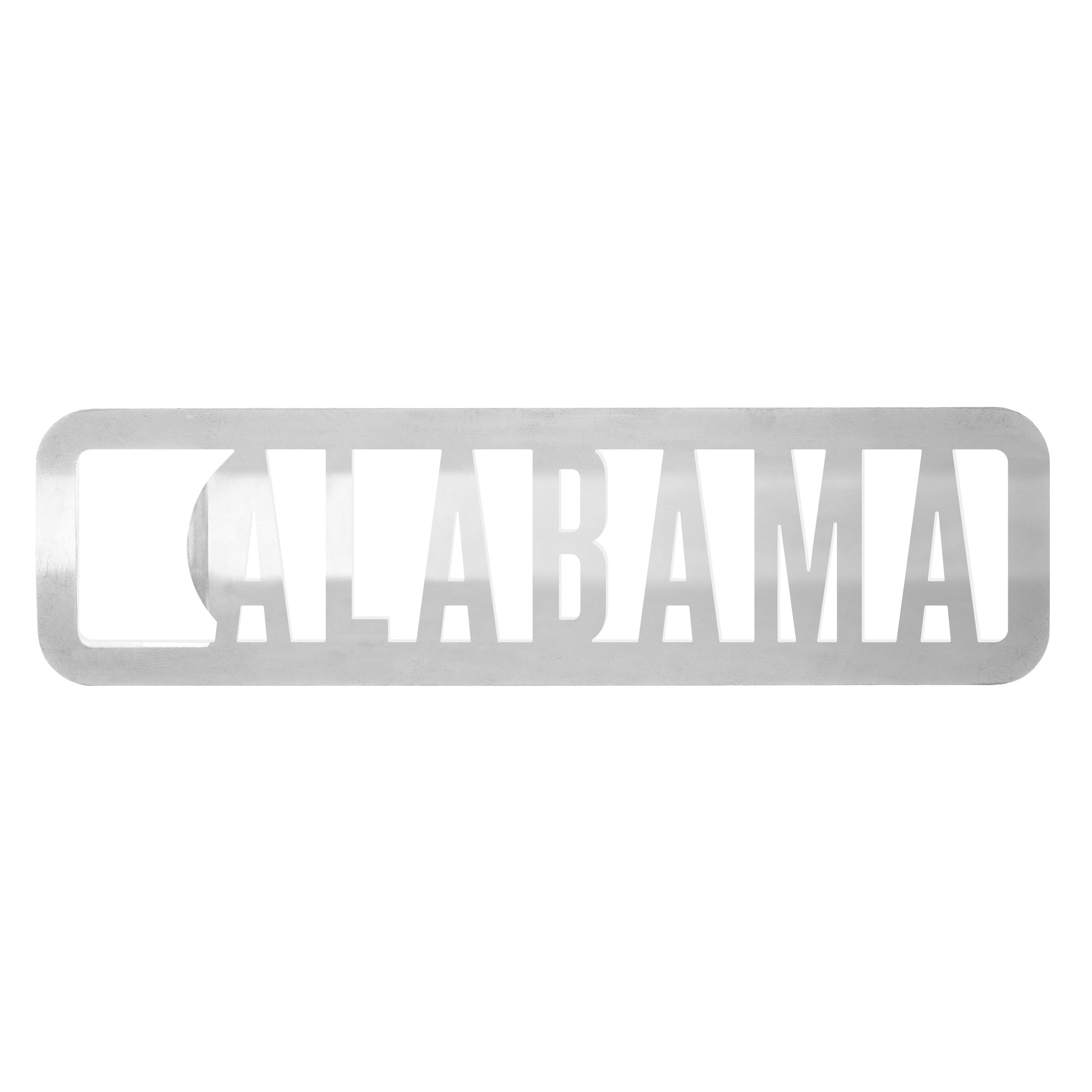 Alabama State Name Bottle Opener