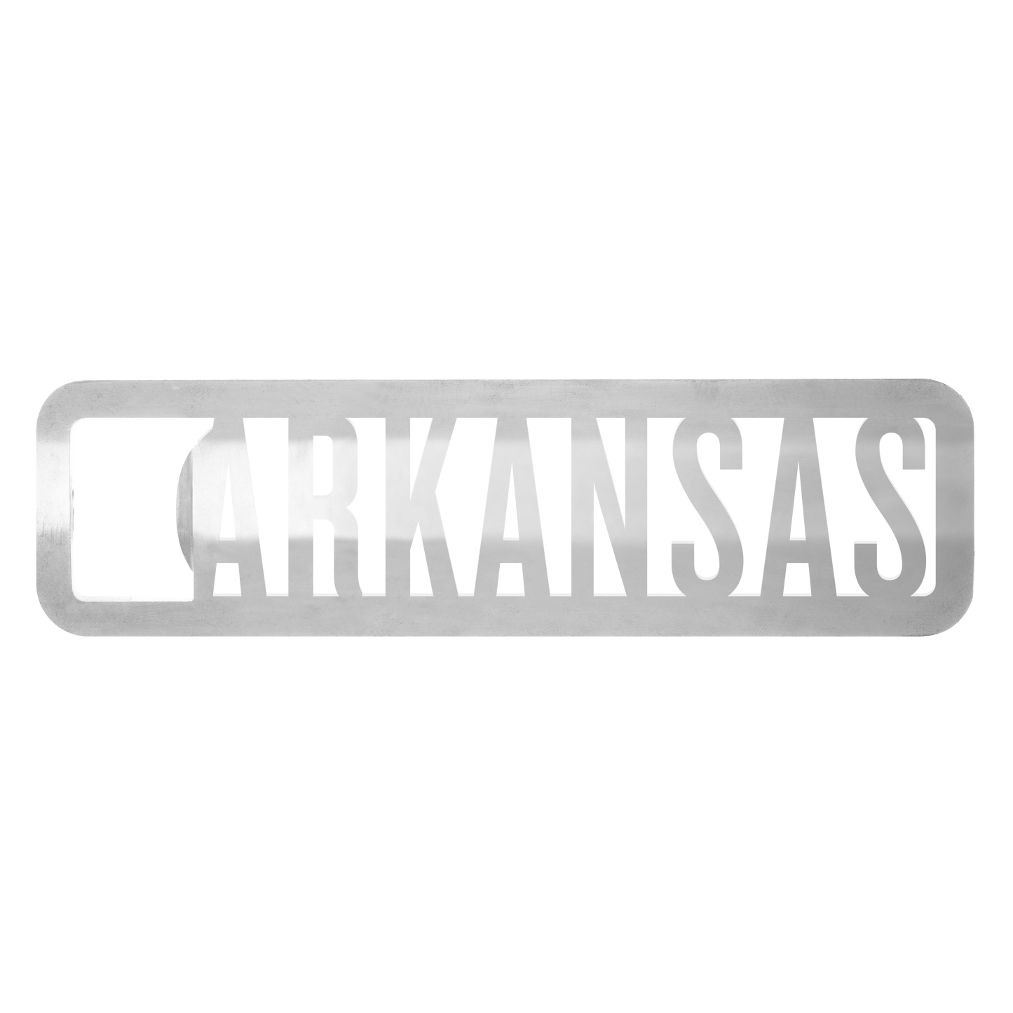 Arkansas State Name Bottle Opener