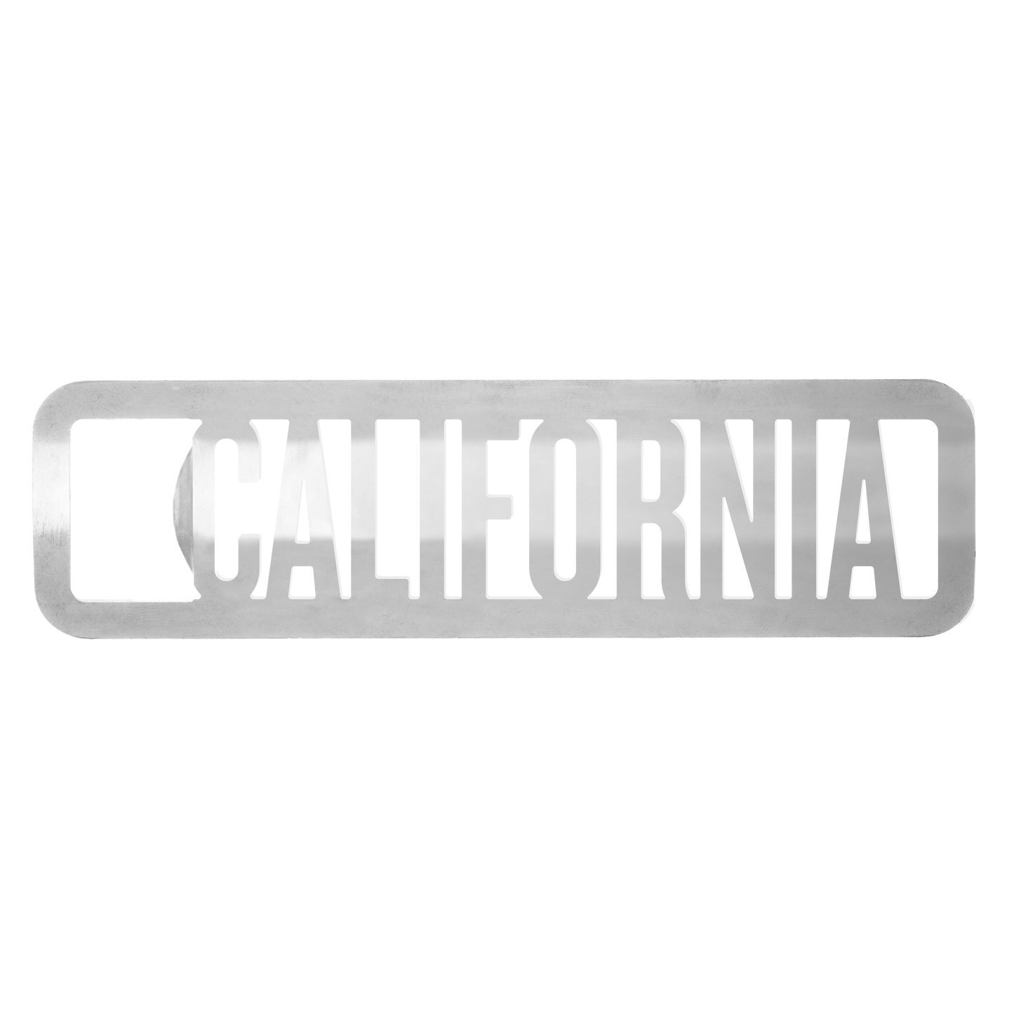 California State Name Bottle Opener