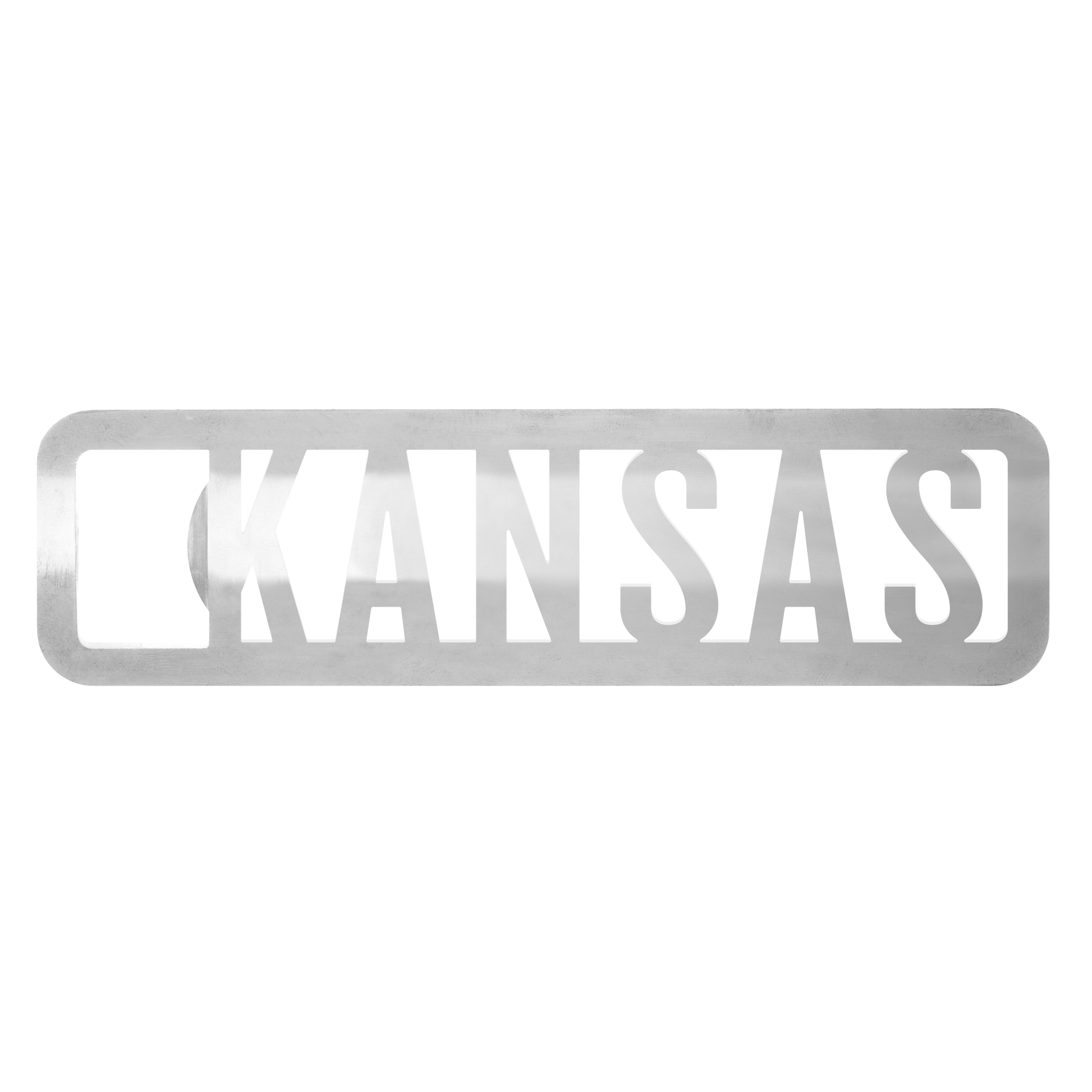 Kansas State Name Bottle Opener
