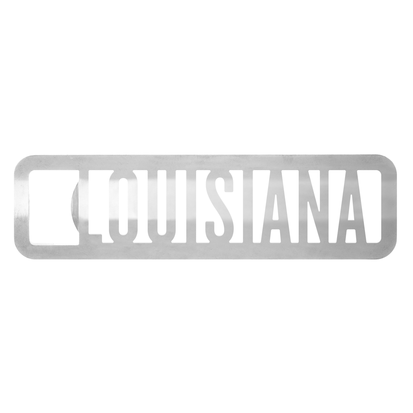 Louisiana State Name Bottle Opener