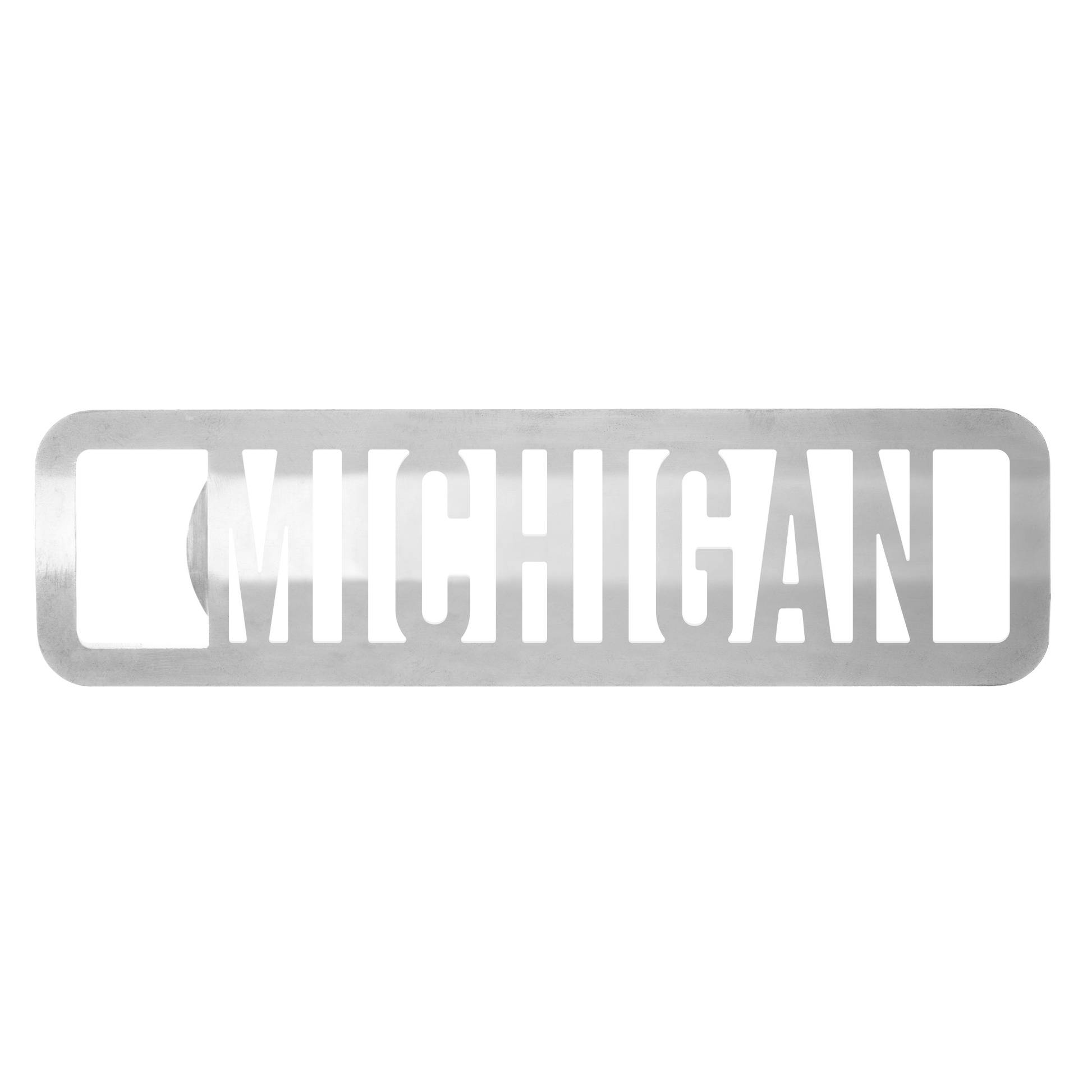 Michigan State Name Bottle Opener
